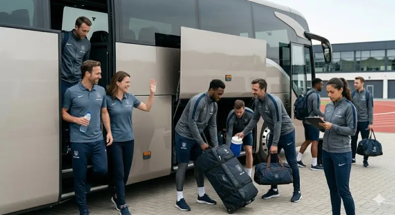 Mannschaftsbus
