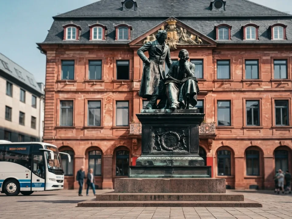 Bus mieten in Hanau – Stadtansicht